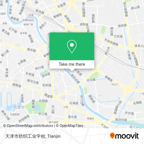 天津市纺织工业学校 map