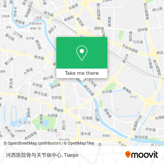 河西医院骨与关节病中心 map