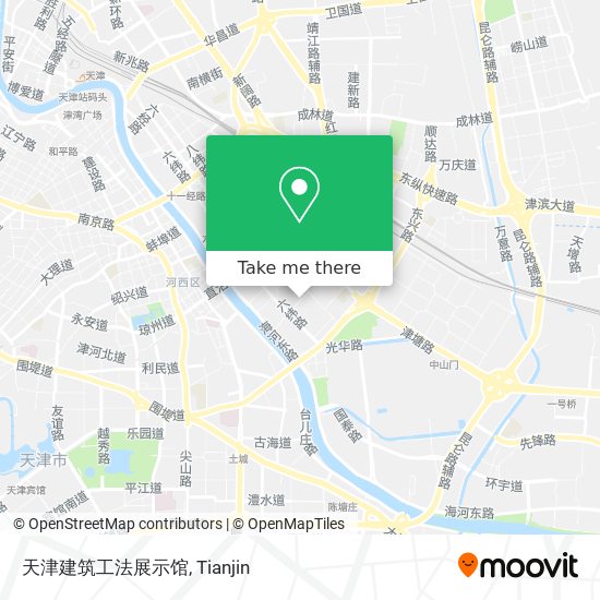 天津建筑工法展示馆 map