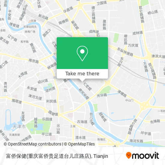 富侨保健(重庆富侨贵足道台儿庄路店) map