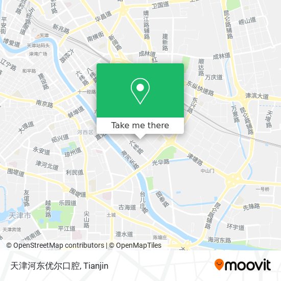 天津河东优尔口腔 map