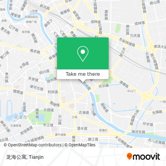 龙海公寓 map
