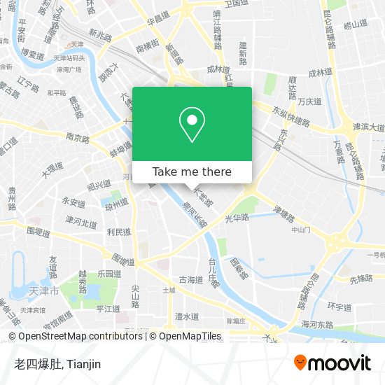 老四爆肚 map