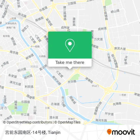 宫前东园南区-14号楼 map