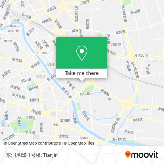 东润名邸-1号楼 map