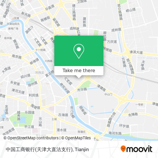中国工商银行(天津大直沽支行) map