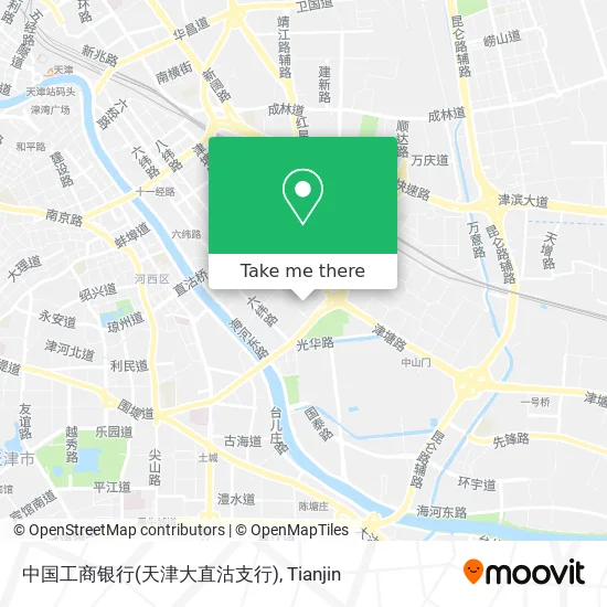 中国工商银行(天津大直沽支行) map