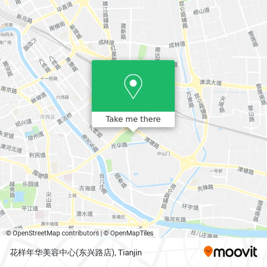 花样年华美容中心(东兴路店) map