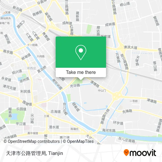 天津市公路管理局 map