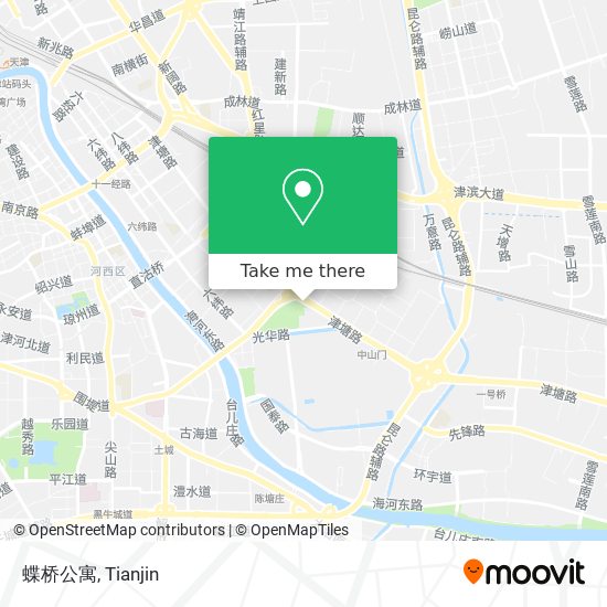 蝶桥公寓 map