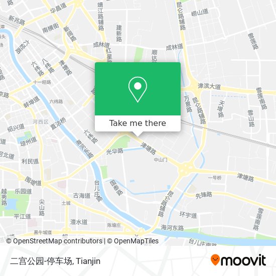 二宫公园-停车场 map