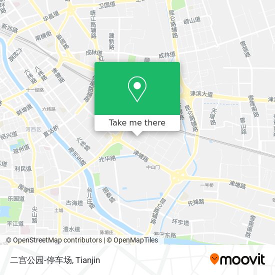 二宫公园-停车场 map