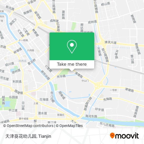 天津葵花幼儿园 map