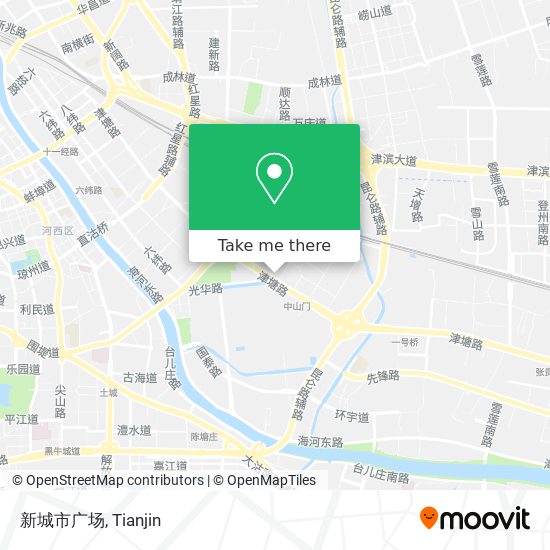 新城市广场 map