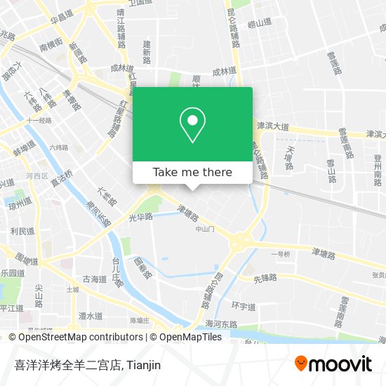 喜洋洋烤全羊二宫店 map