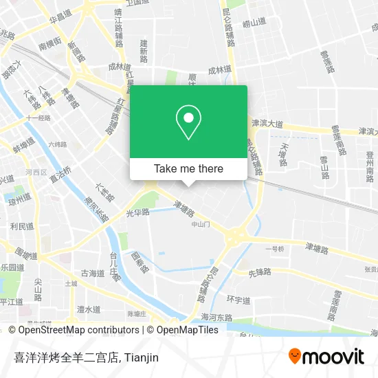 喜洋洋烤全羊二宫店 map