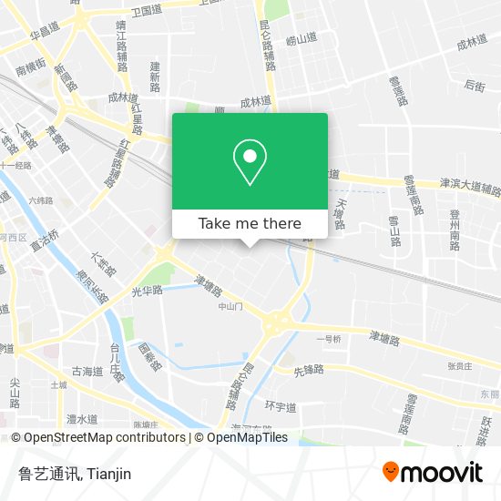 鲁艺通讯 map