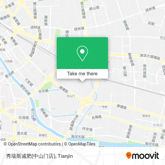 秀瑞斯减肥(中山门店) map