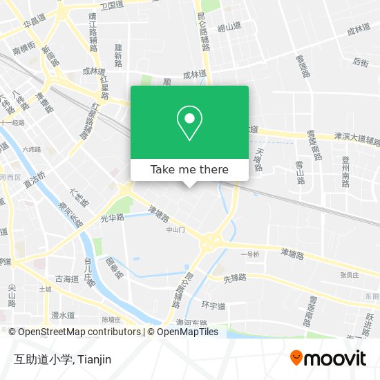 互助道小学 map