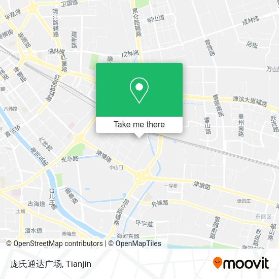 庞氏通达广场 map