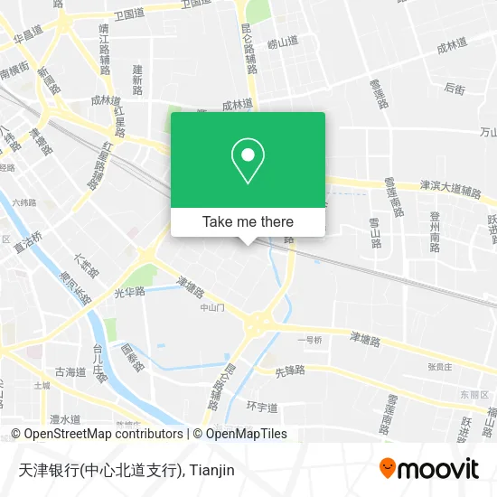 天津银行(中心北道支行) map