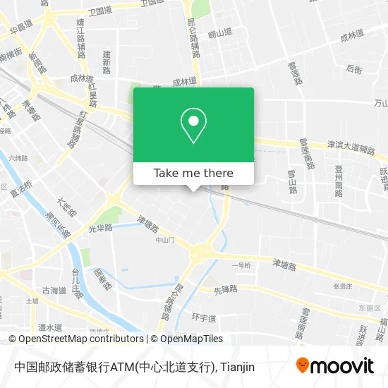 中国邮政储蓄银行ATM(中心北道支行) map