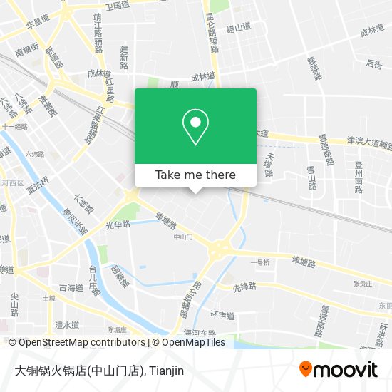 大铜锅火锅店(中山门店) map