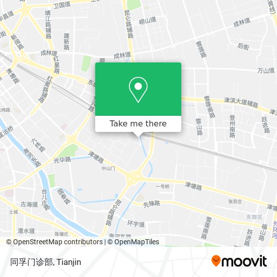 同孚门诊部 map