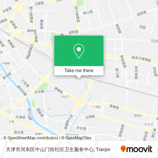 天津市河东区中山门街社区卫生服务中心 map