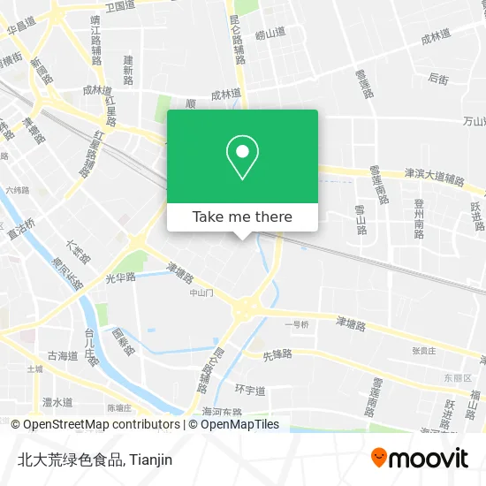 北大荒绿色食品 map