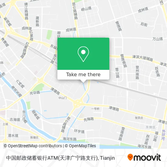 中国邮政储蓄银行ATM(天津广宁路支行) map