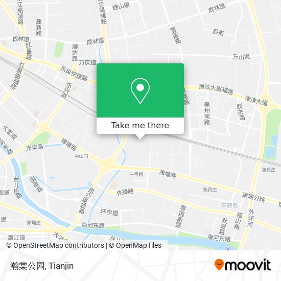 瀚棠公园 map