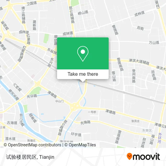 试验楼居民区 map