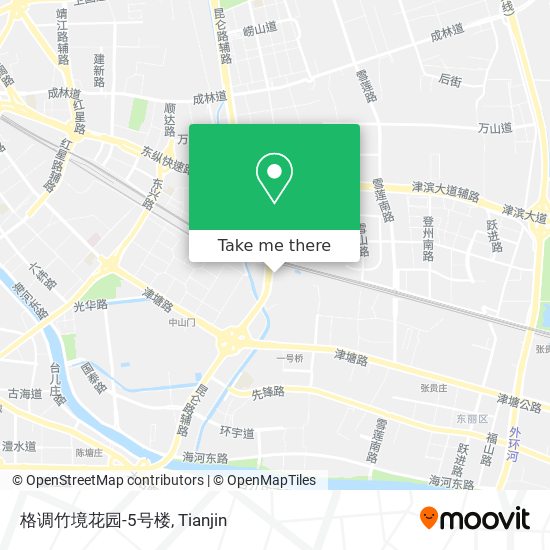 格调竹境花园-5号楼 map