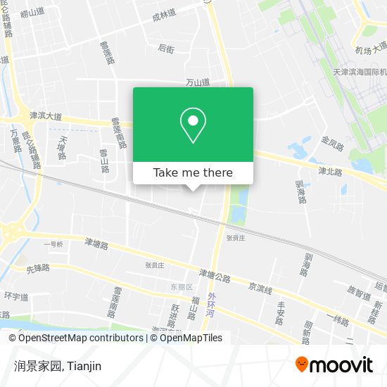 润景家园 map