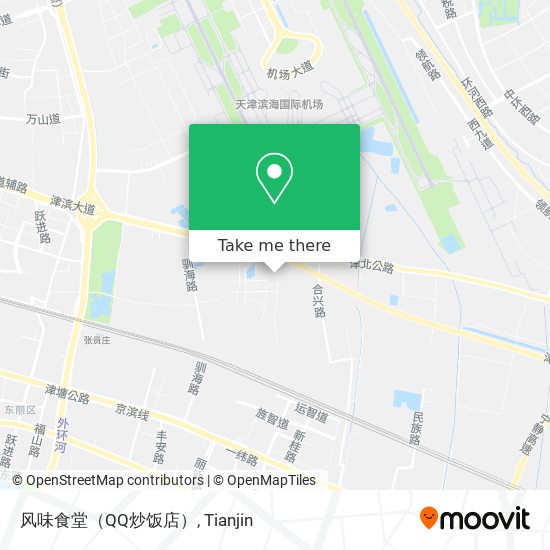 风味食堂（QQ炒饭店） map