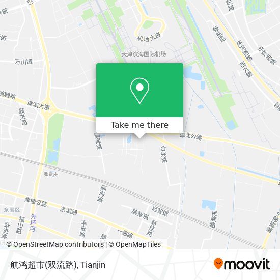 航鸿超市(双流路) map