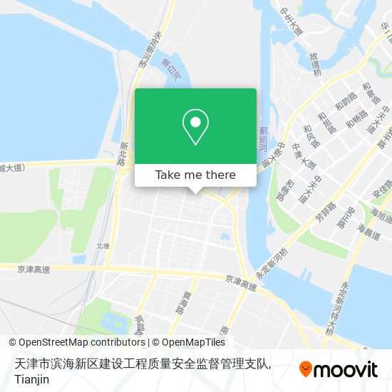 天津市滨海新区建设工程质量安全监督管理支队 map