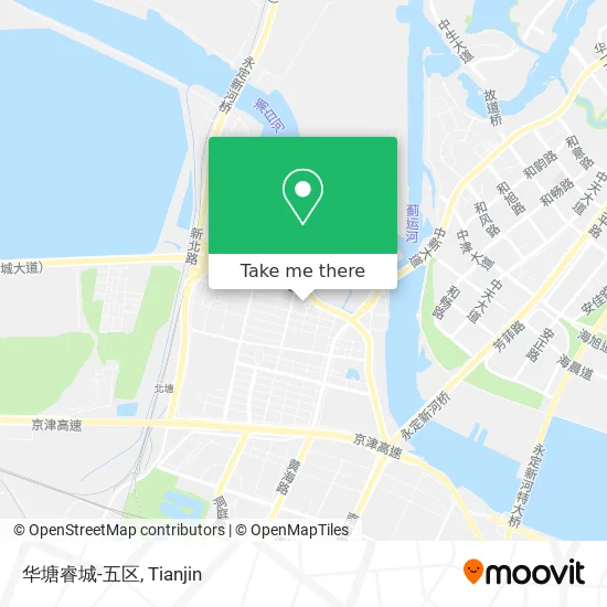 华塘睿城-五区 map