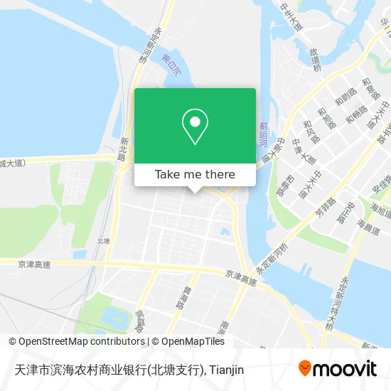 天津市滨海农村商业银行(北塘支行) map