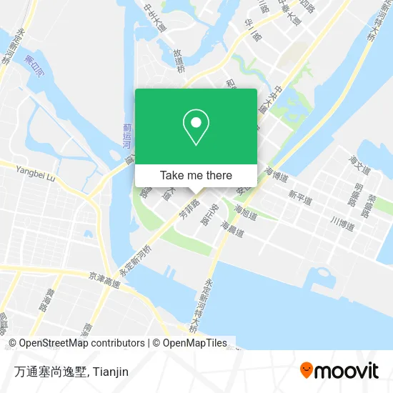 万通塞尚逸墅 map