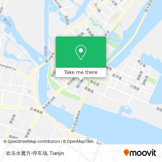 欢乐水魔方-停车场 map
