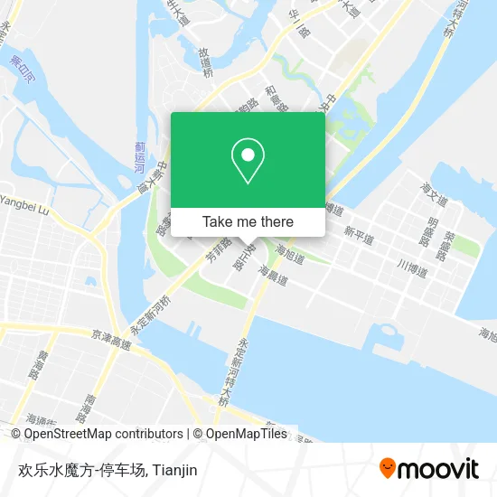 欢乐水魔方-停车场 map