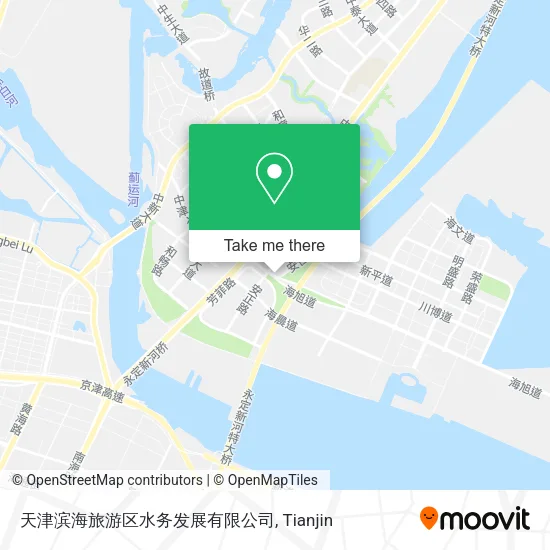 天津滨海旅游区水务发展有限公司 map