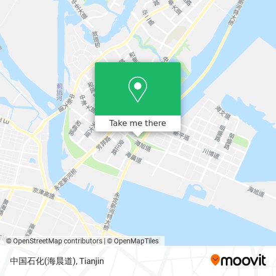 中国石化(海晨道) map