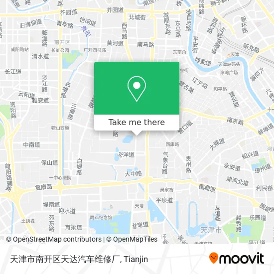 天津市南开区天达汽车维修厂 map