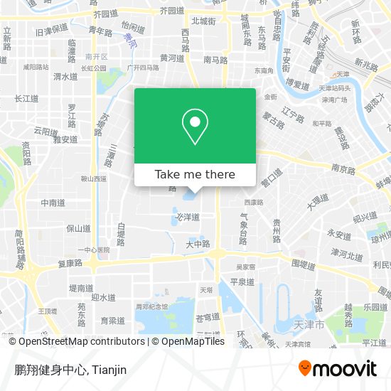 鹏翔健身中心 map