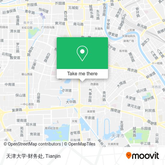天津大学-财务处 map