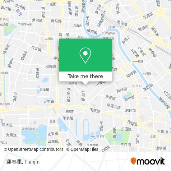 迎春里 map