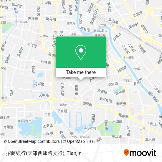 招商银行(天津西康路支行) map